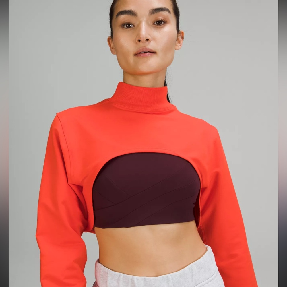 Lululemon Mock Neck Top/Shrug